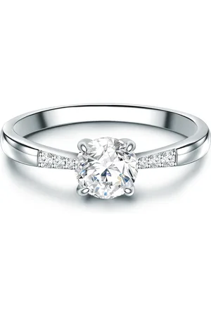 Tresor 1934 Womens Trilani Female Sterling Ring - Size R