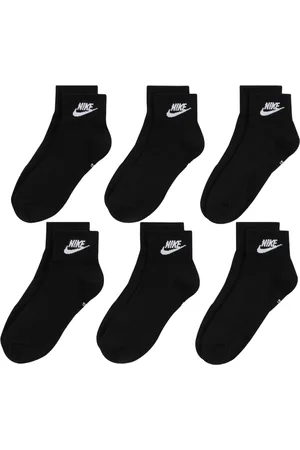 Nike Unisex Everyday Essential Ankle Socks 6 Pairs - Cotton - Size Medium