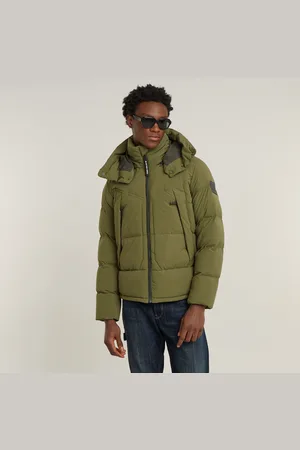 G-Star Mens G-Star RAW G- Whistler Padded Hooded Jacket 2.0 - - Size Medium