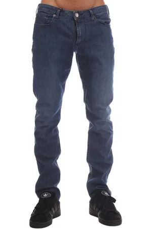 Emporio Armani Mens Slim-Fit Jeans in Denim - - Size 36W/34L