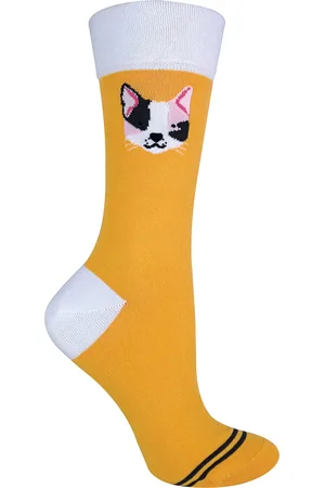 Sock Snob Womens 1 Pair Unisex Novelty Cat Dog Socks with Beagle / Pug / Scotty Dog - Cotton - Size UK 4-6.5