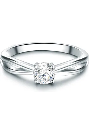 Tresor 1934 Womens Trilani Female Sterling Ring - Size N