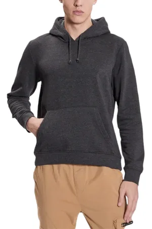 Brave Soul Mens Plain Hoodies Long Sleeve - - Size Large