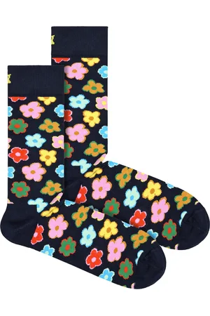 Happy Socks Unisex - Novelty Flower Design