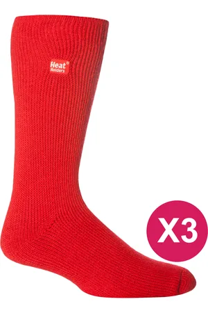 Heat Holders 3 Pack Multipack Mens Insulated Thermal Socks for Winter - - Size UK 6-11