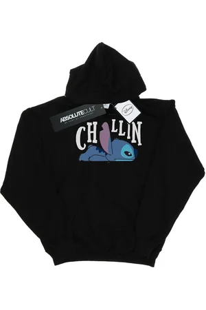 Disney Girls Lilo And Stitch Chillin Hoodie - Size 5-6Y