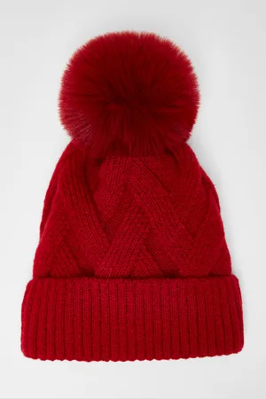 Quiz Womens Herringbone Knitted Hat - One Size