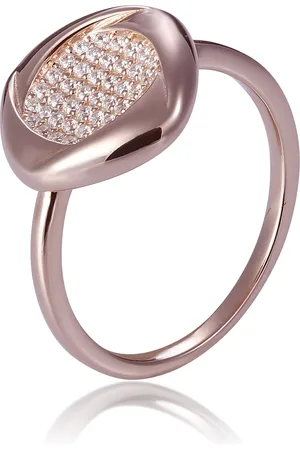 ORPHELIA WoMens 925 Sterling Silver Ring - ZR-7442 - Size O 1/2