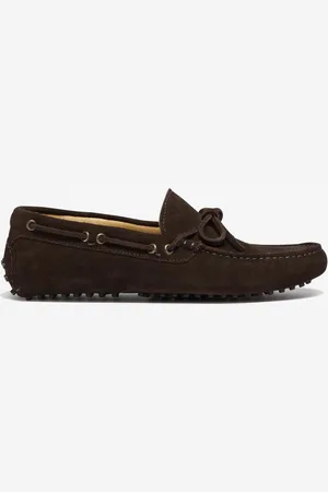 Oliver Sweeney Lastres Suede Mens Driving Shoes - - Size UK 8