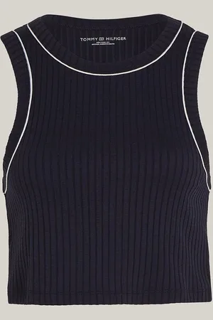 Tommy Hilfiger TANK TOP Womens Desert Sky - - Size Large