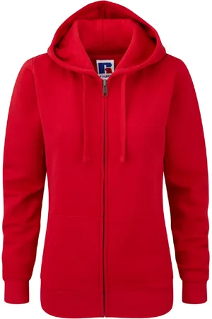 Russell Athletic Womens Ladies Premium Authentic Zipped Hoodie (3-Layer Fabric) (Classic ) - Size Large