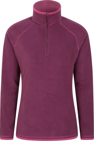 Mountain Warehouse Womens/Ladies Montana Half Zip Fleece Top - Size 14 UK