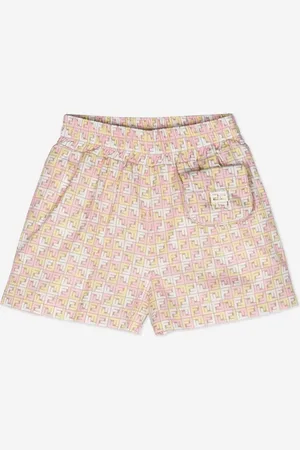 Fendi Girls Micro Logo Shorts in - Size 10Y