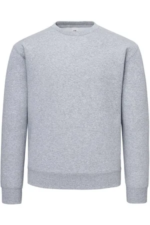 Fruit Of The Loom Unisex Adult Supercotton Sweatshirt (Athletic Heather) - - Size Small