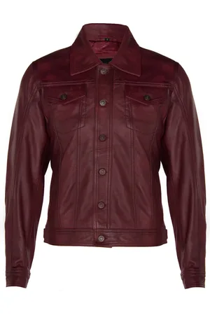 Infinity Mens Trucker Slim Fit Shirt Jacket - - Size 2XL