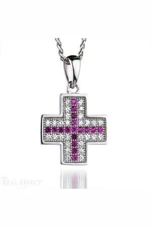 ORPHELIA WoMens 925 Sterling Chain with Pendant - ZH-7345 - One Size