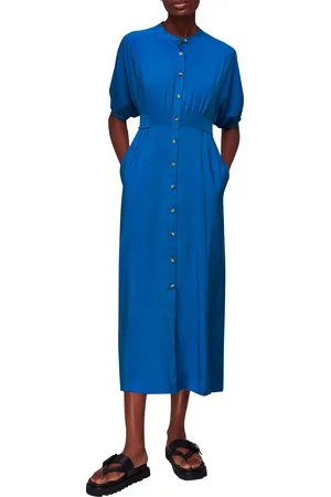 Whistles Womens Amber Midi Dress - - Size 6 UK