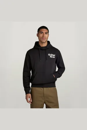 G-Star Mens G-Star RAW Back Print Hoodie - Cotton - Size X-Small
