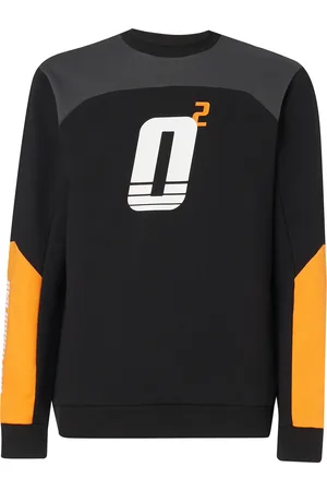 Oakley Long Sleeve Crew Neck Mens Racing Team Top 472544 02E Cotton - Size X-Small