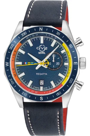 GV2 by Gevril 13400 Mens Regatta Swiss Automatic Watch - - One Size