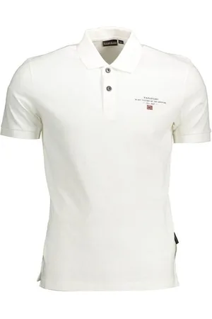 Napapijri Mens Cotton Polo Shirt - Size Medium