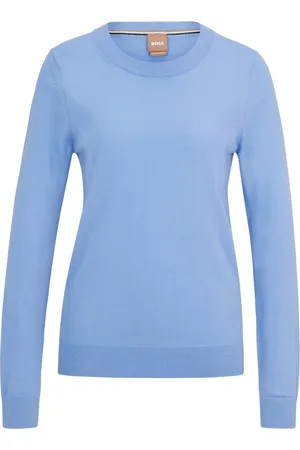 HUGO BOSS Womens Feganasi Sweater in Wool - Size 10 UK