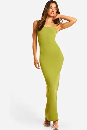 Boohoo Womens Tall Premium Matt Slinky Maxi Dress - - Size 14 UK