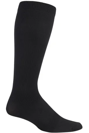 IOMI Mens - Ladies 18 mmHg Graduated Compression Flight Socks for DVT - Nylon - Size 6.5-8 (UK Shoe)