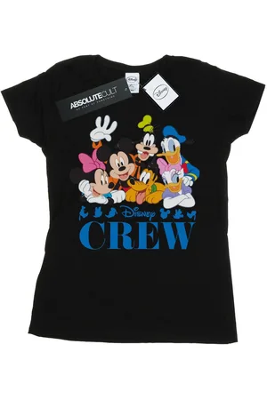 Disney Womens/Ladies Mickey Mouse Friends Cotton T-Shirt - Size Large