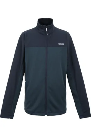 Regatta Mens Highton V Fleece Jacket (Moonlight Denim/Navy) - - Size Large