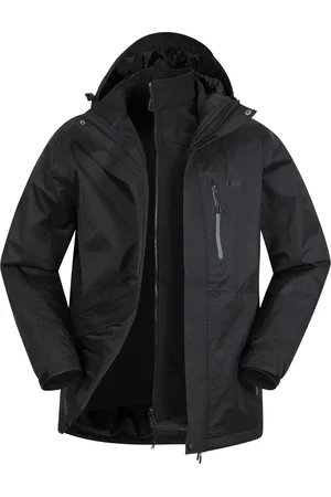 Mountain Warehouse Mens Bracken Extreme 3 in 1 Waterproof Jacket - Size 2XL