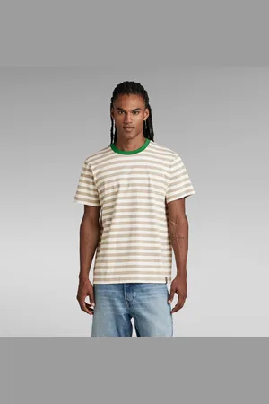 G-Star Mens G-Star RAW Essential Stripe Loose T-Shirt - Cotton - Size Small