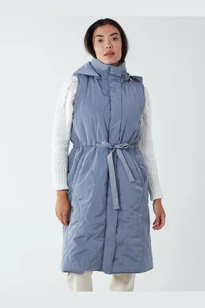 Blue Vanilla Womens Quilted Gilet - - Size Large