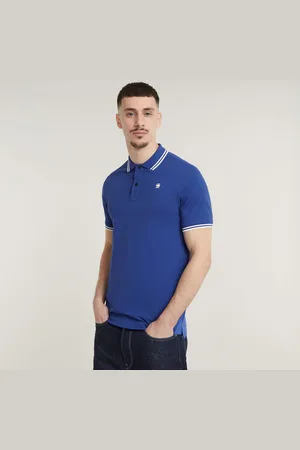 G-Star Mens G-Star RAW Dunda Slim Stripe Polo - Cotton - Size 2XS