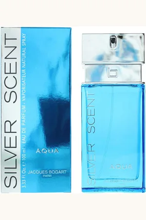 Jacques Bogart Mens Silver Scent Aqua Eau de Parfum 100ml Spray for Him - One Size