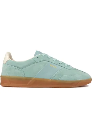 HUGO BOSS Womens Brenta Tenn Trainers - Suede - Size UK 5