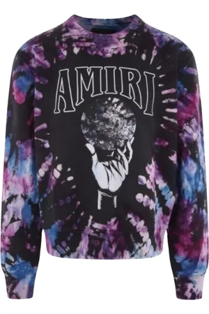 AMIRI Mens Crystal Ball Tie-Dye Sweatshirt Cotton - Size Small