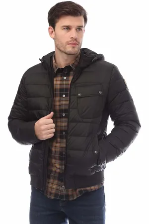 Belstaff Mens Down Filled Nylon Streamline Jacket in - Size 2XL
