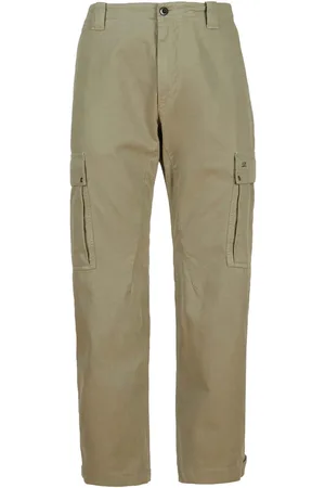 C.P. Company Mens Military Twill Emerized Cargo Pants in Cotton - Size Medium