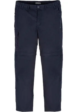 Craghoppers Mens Expert Kiwi Convertible Cargo Trousers (Dark ) - Size 38 Long
