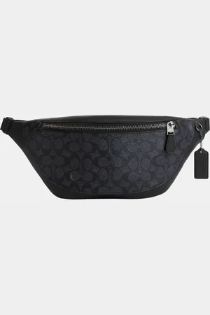 Coach Mens Warren Belt Bag in Signature - - One Size