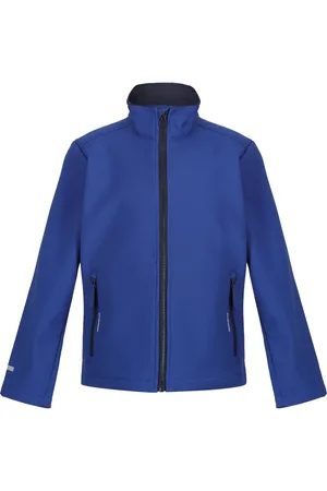 Regatta Childrens Unisex Childrens/Kids Ablaze 2 Layer Soft Shell Jacket (New Royal/ ) - Size 3-4Y