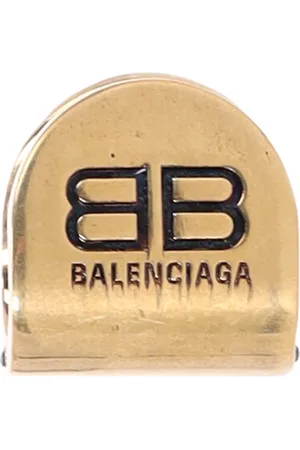 Balenciaga Pre-owned Womens Logo Clip Ear Cuff in Metal - One Size