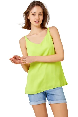 Roman Womens Cross Back V-Neck Camisole - - Size 10 UK