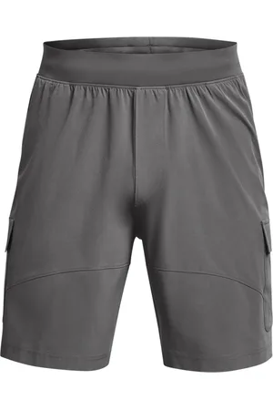 Under Armour Mens Stretch Woven Cargo Shorts in - Size Small