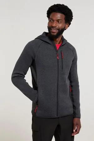 Mountain Warehouse Mens Treston Fleece Hooded Hoodie - Size 2XS
