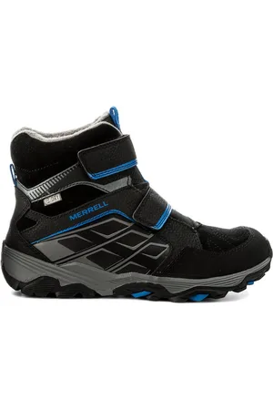 Merrell Childrens Unisex Moab Polar Waterproof Kids Boots Leather (archived) - Size UK 3