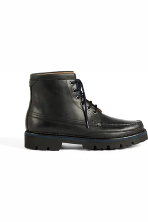 Ted Baker Mens Jarrno Waxy Leather Moccasin Boot, - Size UK 8