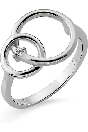ORPHELIA WoMens 925 Sterling Ring - ZR-7503 - Size Q