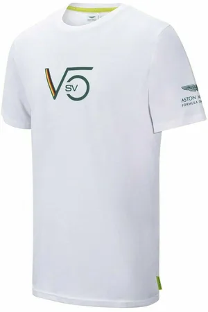 ASTON MARTIN F1 Sebastian Vettel Driver Mens T-Shirt Cotton - Size X-Large